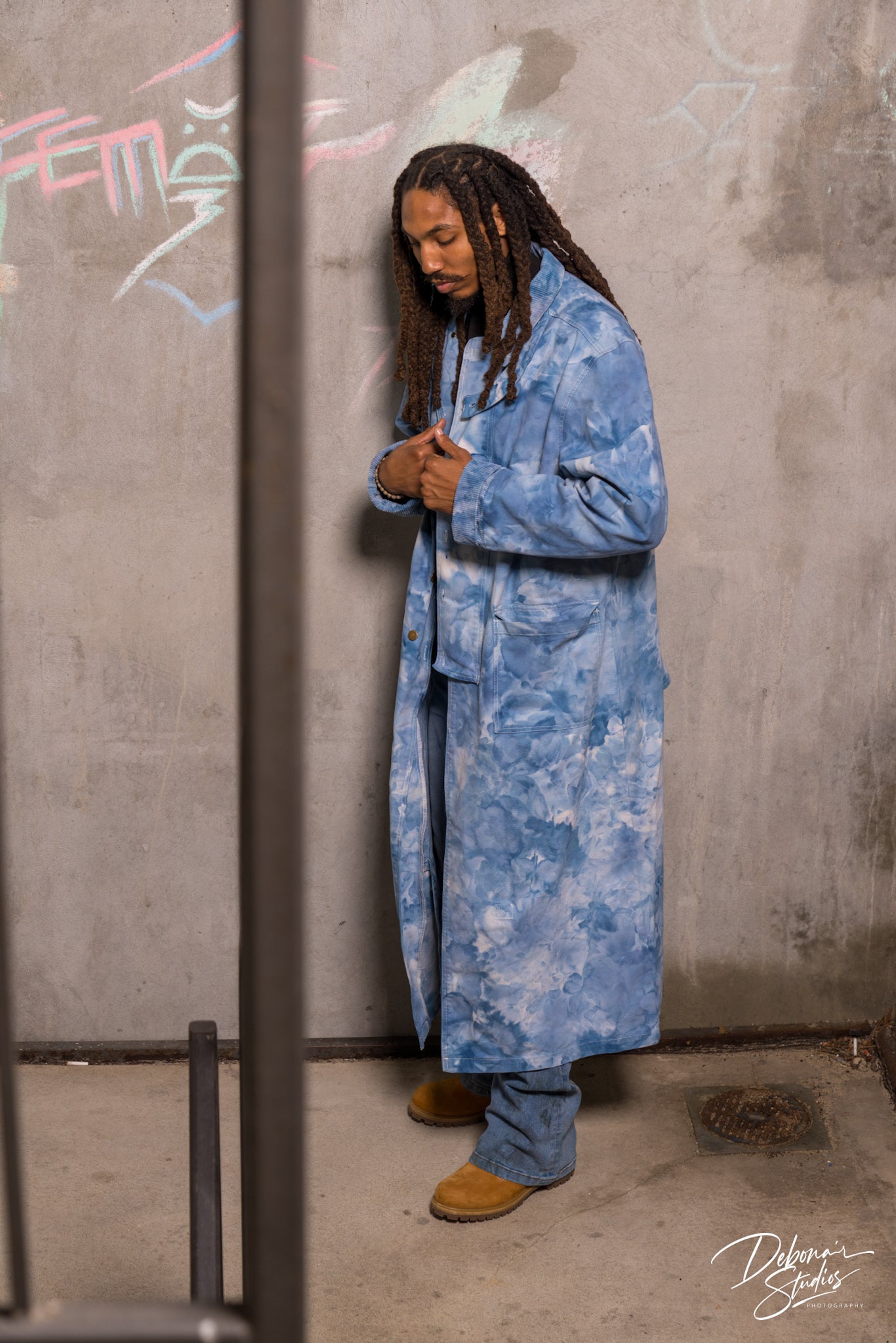 DYES EFFX | Canvas Duster - CoBi-Lue – Dyes Effx Custom Garments+
